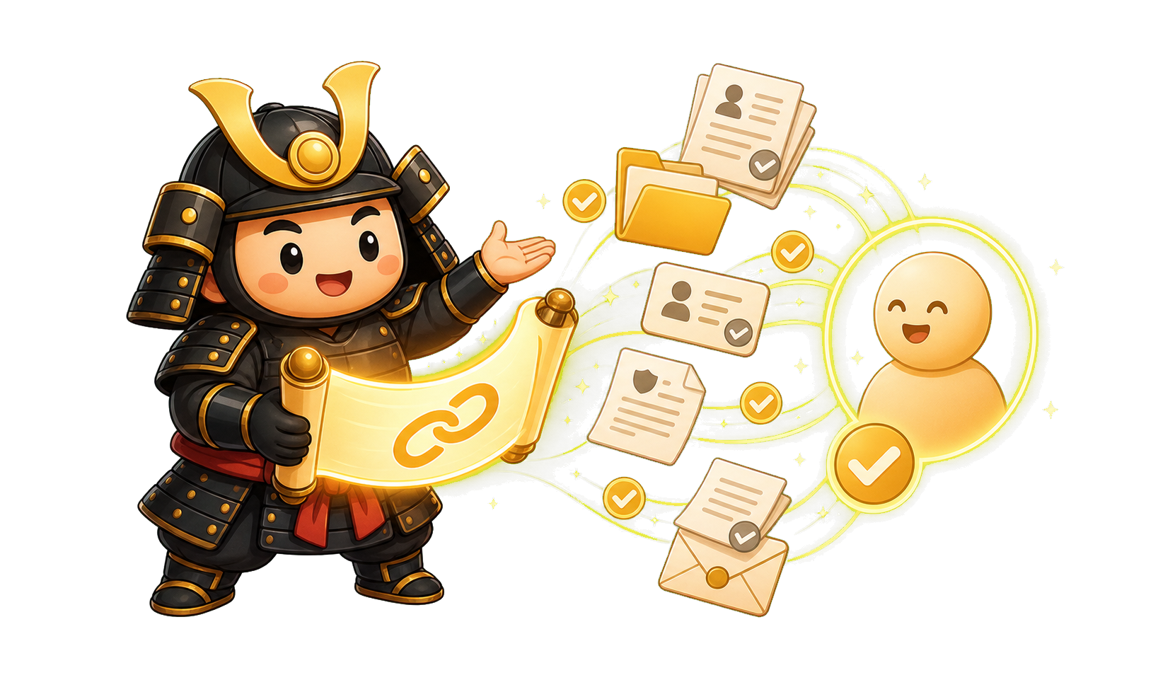 Il samurai HrRivo guida un nuovo assunto attraverso il percorso di onboarding digitale
